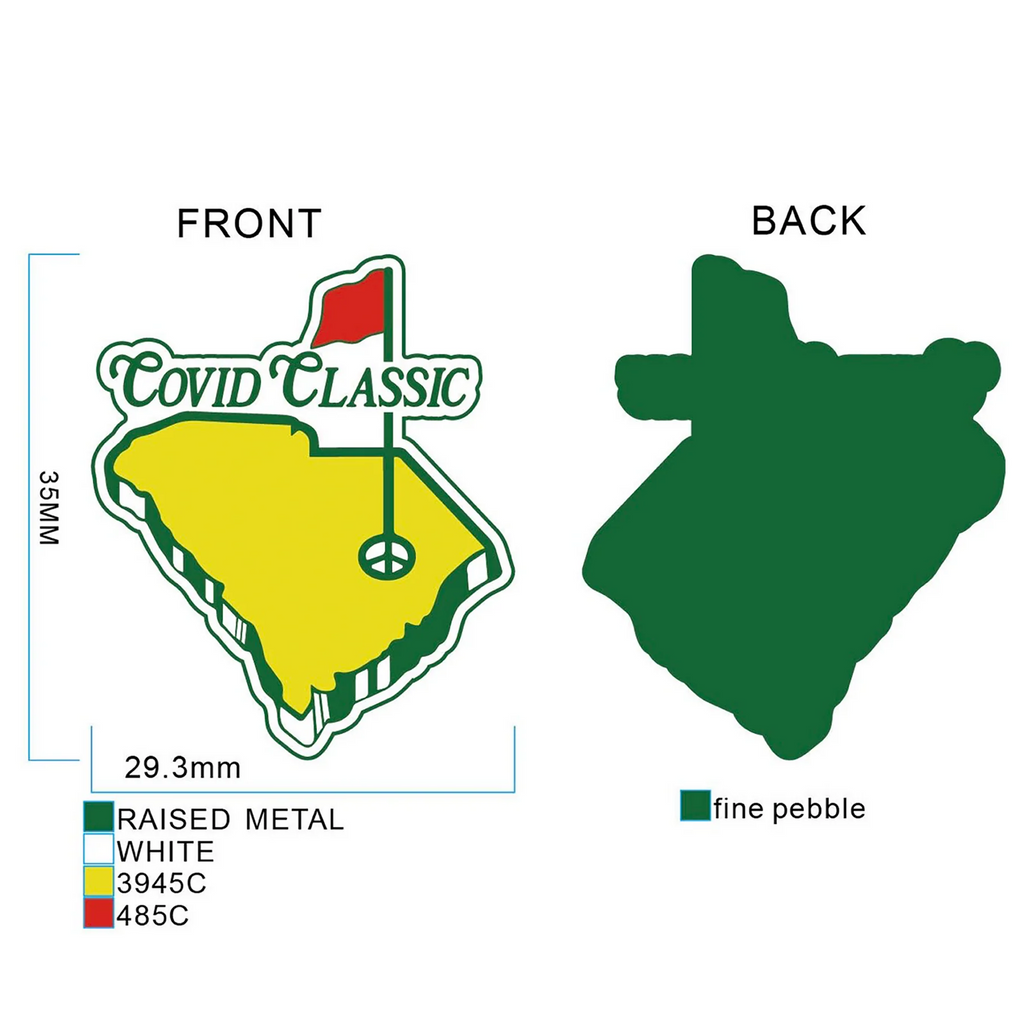 Covid Classic Ball Marker