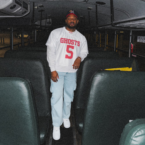 Ballenger State Mesh Jersey - White/Red